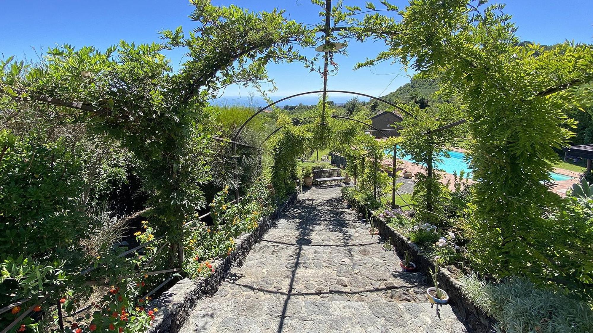 Villa Il Palmento Dell'Etna Trecastagni Exterior foto