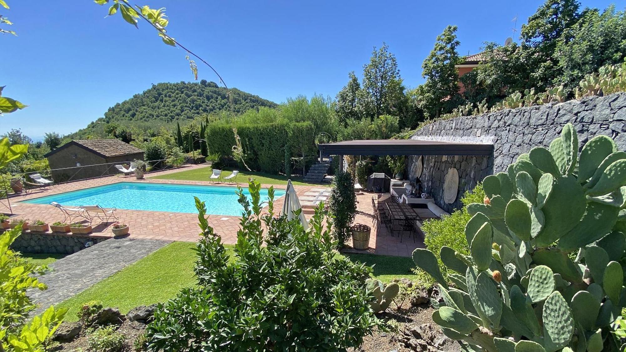Villa Il Palmento Dell'Etna Trecastagni Exterior foto